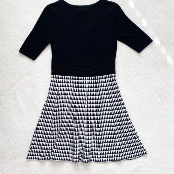 Xhilaration Combo Houndstooth-Skirt Sweater Dress SZ Large - Picture 5 of 10